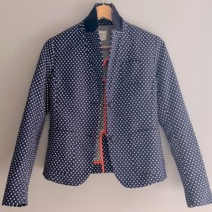 Gap Academy Blazer Navy Polka Dot